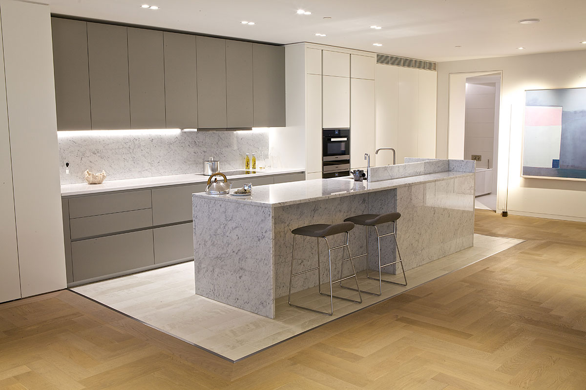 High class kitchen design photography